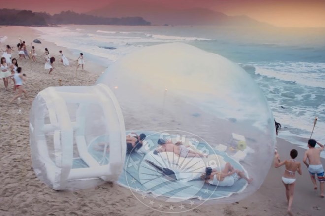 醴陵充气球形帐篷